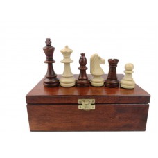 Figury szachowe Staunton nr 6/II w kasetce ( S-3/II/k)